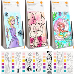 Kidcraft Paint with Water book cover shows bright artwork for mess-free fun.