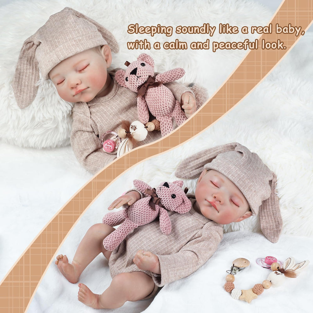 KidCuddz Reborn 18-inch lashes add fluttery realism to play scenes