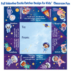 Kiddelo folding activity space valentines blue engaging kids