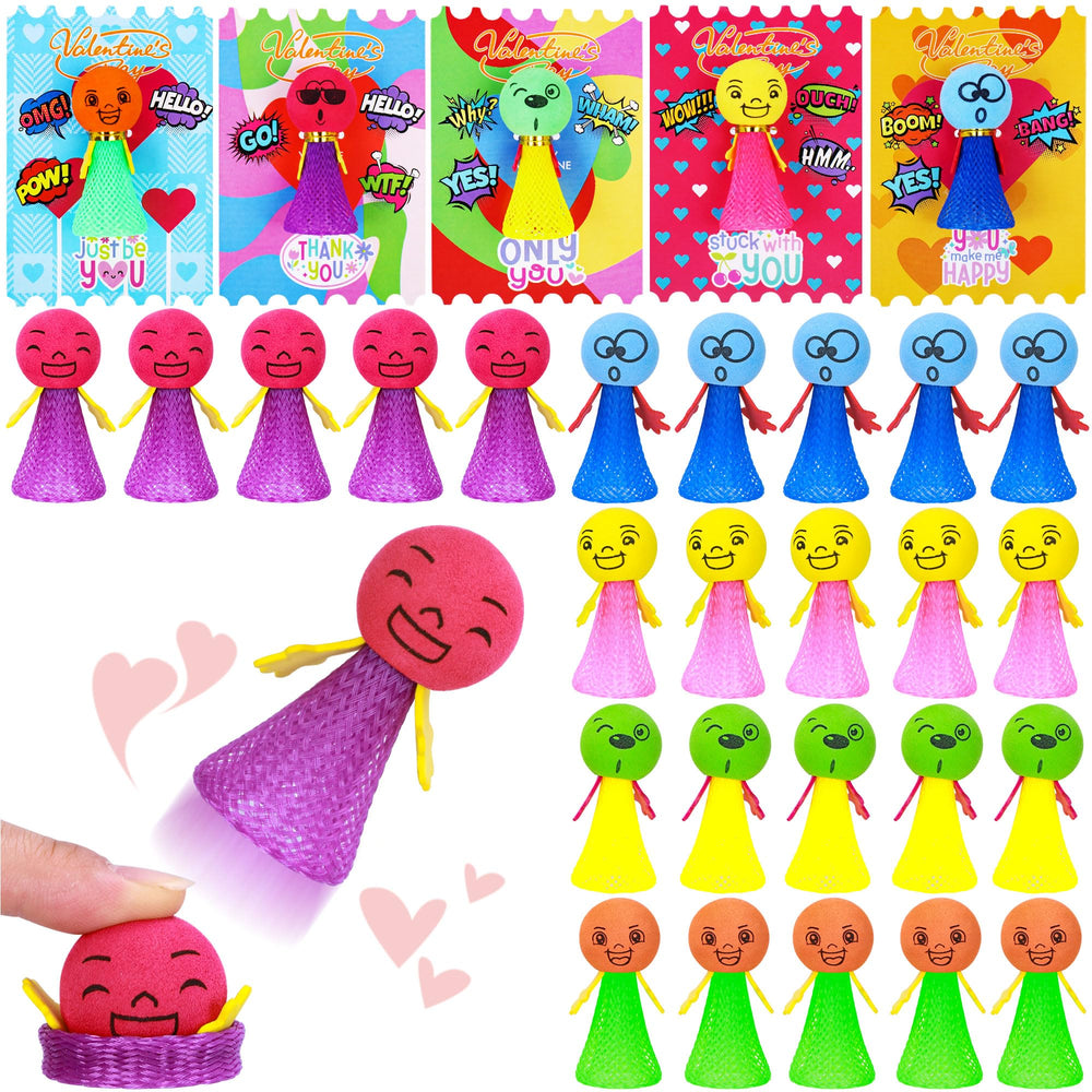 Kiddelo valentines card set with colorful cards for classroom exchanges and gifting