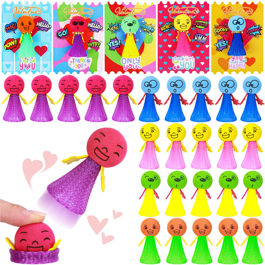 Kiddelo valentines card set with colorful cards for classroom exchanges and gifting