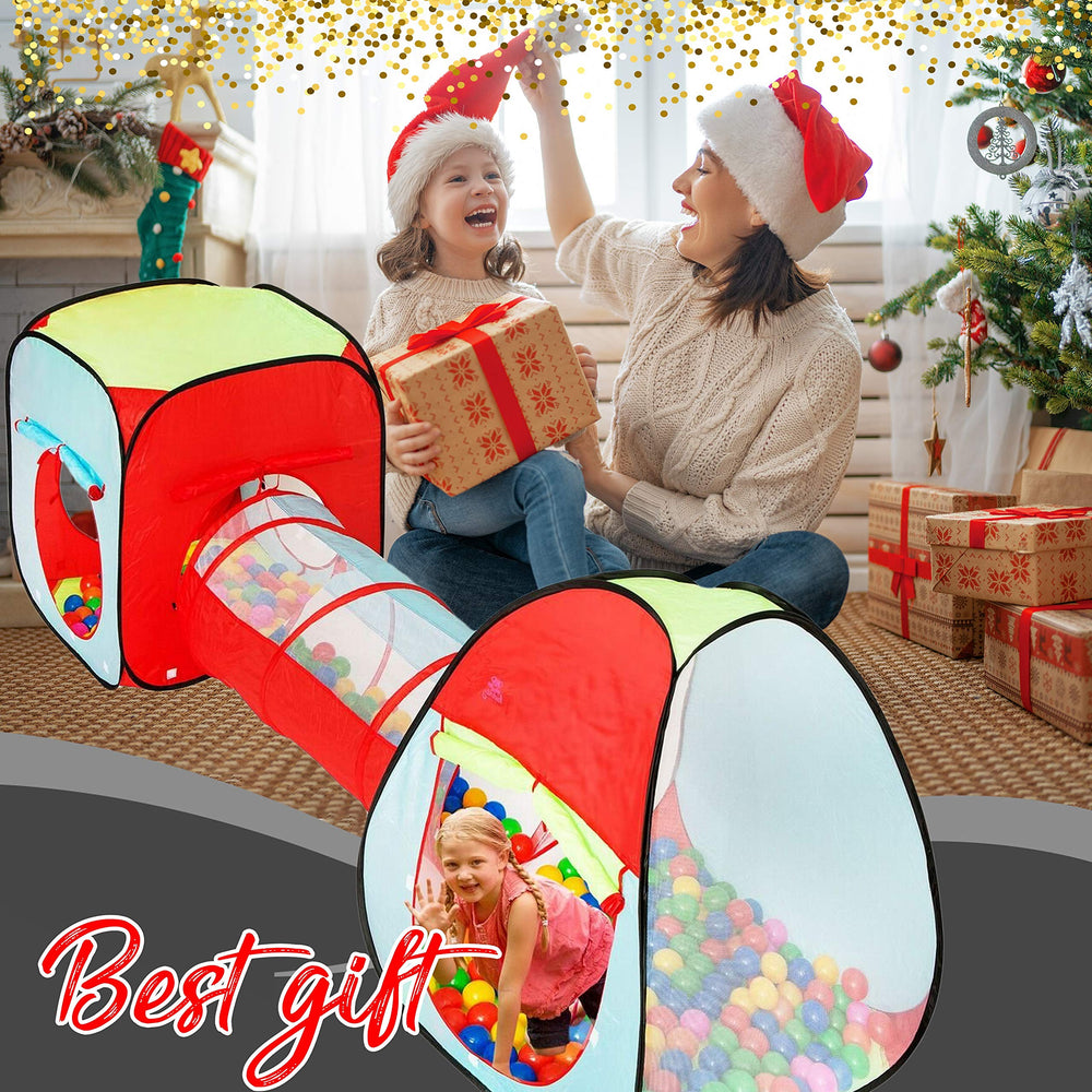 Kiddey 3in1 pop-up toddler gym shown for quick assembly and portable fun.