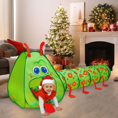 Kiddey Caterpillar tent setup supports imaginative play sessions.