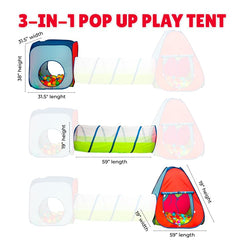 Kiddey portable toddler play tent with stakes for stable outdoor use.