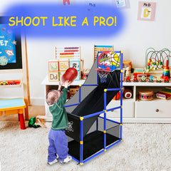 Kiddie Play air pump included enables quick setup before play