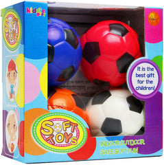 Kiddie Play colorful balls on floor, versatile indoor-outdoor toy