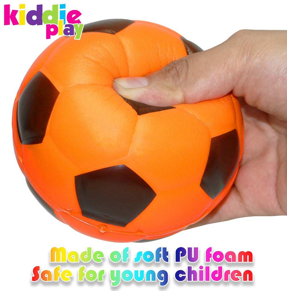Kiddie Play soft foam texture closeup, gentle grip for little hands