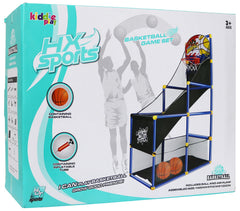 Kiddie Play storage basket keeps balls neatly stored after lively sessions