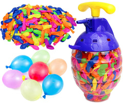 Kiddie Play water balloons 500-pack ready for backyard fun and quick setup.
