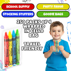 KiddieLoot bulk crayons toddler-hand-hold design supports confident coloring for little artists