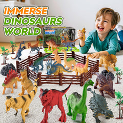 Kiddiworld stone-and-trees-diorama aids storytelling and sensory exploration during play
