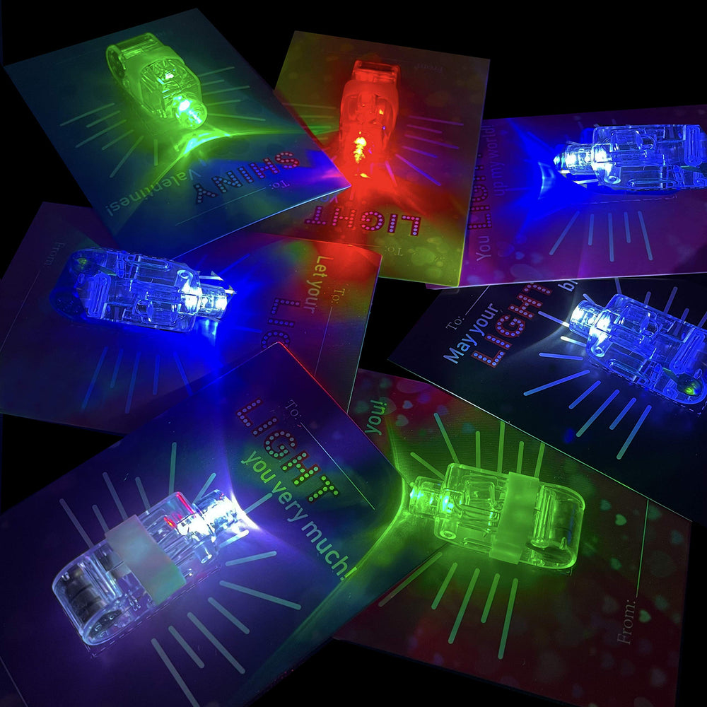 Kiddokids easy on/off finger lights activate with a press.