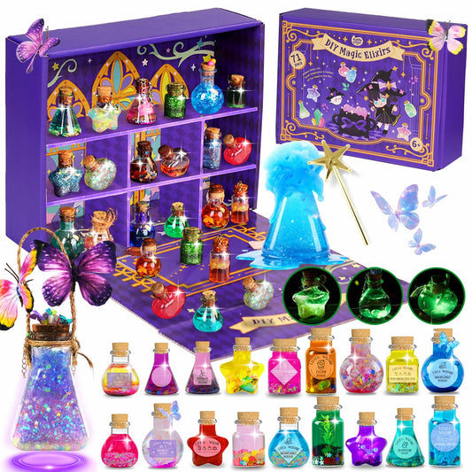 KIDDYCOLOR magic potion kit cover, ready-to-gift packaging that boosts appeal