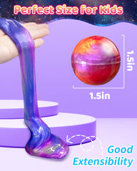 Kidific Galaxy Slime Ball classroom prize sparks creativity during activities