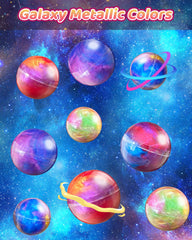 Kidific Galaxy Slime Ball mess-free play reduces cleanup time