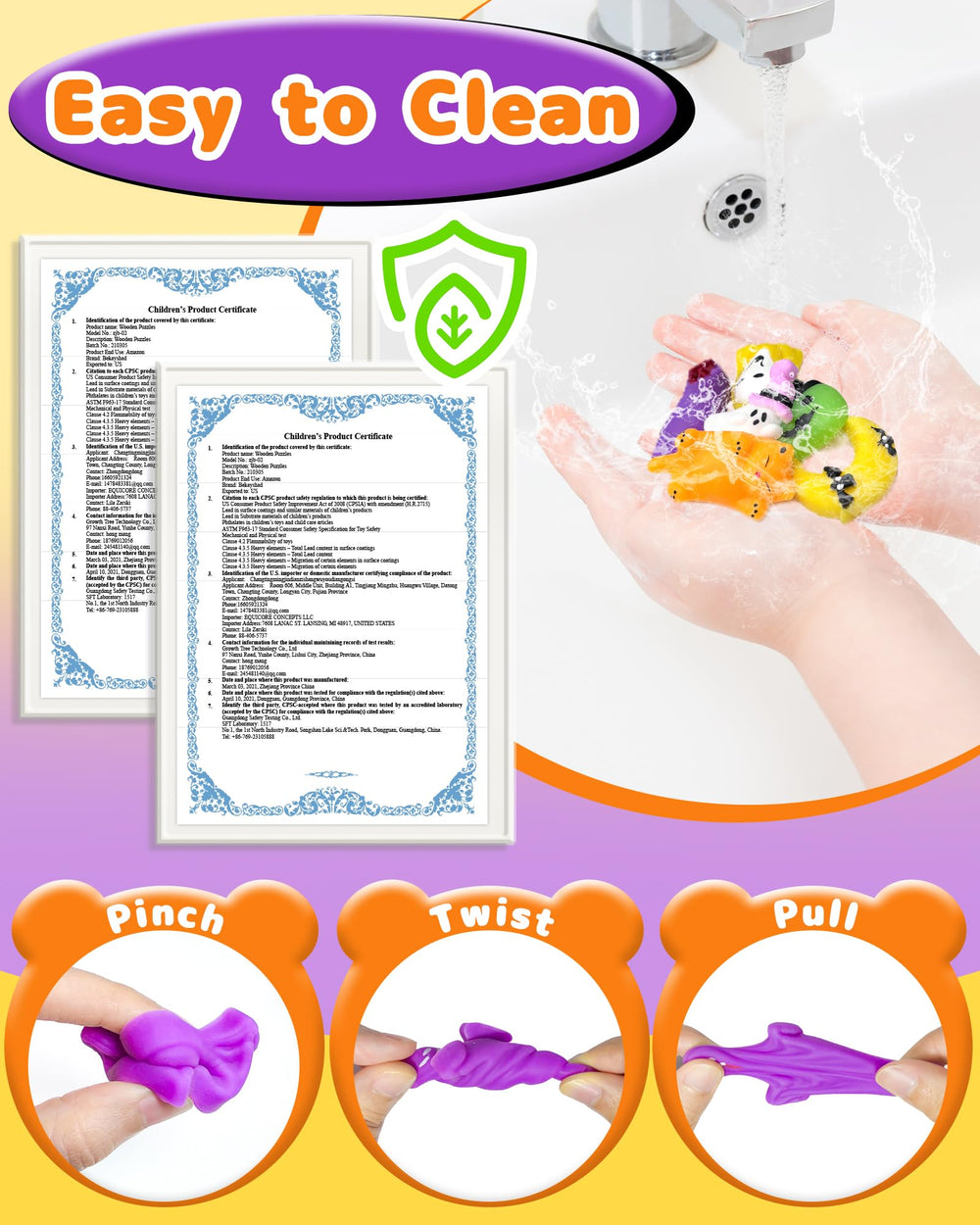 Kidific Halloween squishy monster delivers fidget-friendly texture for hands-on fun.
