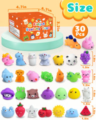 Kidific squishy toys variety supports imagination and tactile exploration during quiet time.