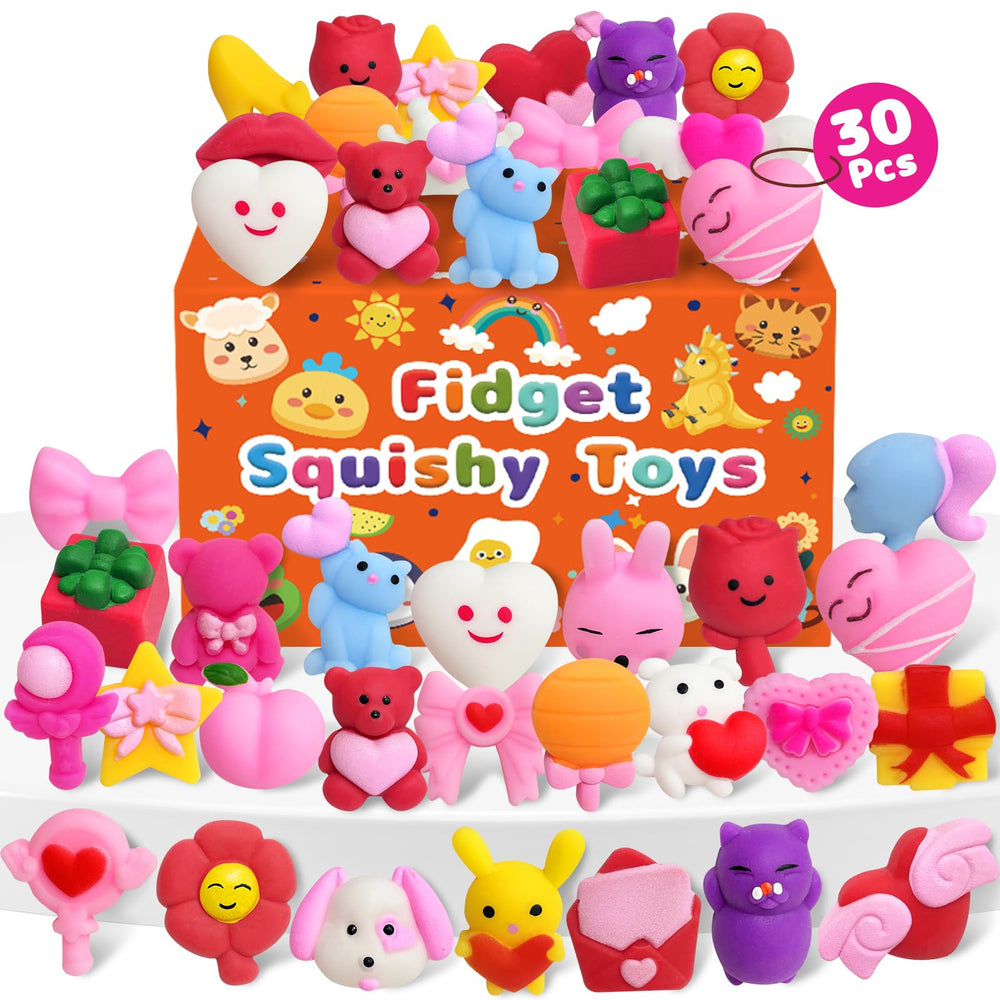 Kidific Valentines squishy heart pack for classroom exchanges and sensory play
