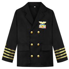 KIDIN uniform model wearing the set for a school event.