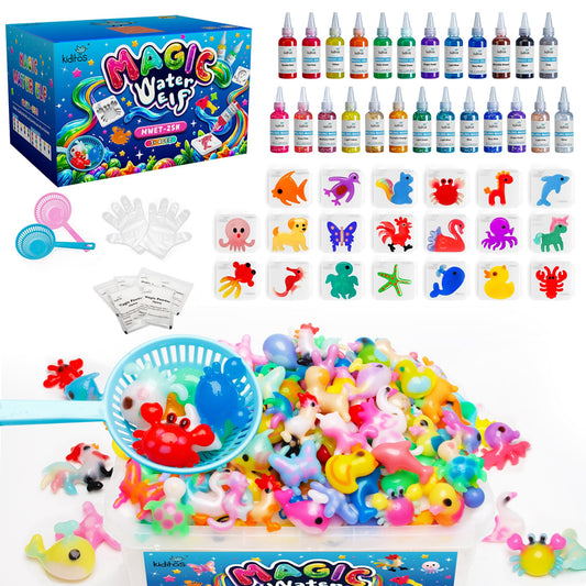 Kiditos Magic Water Elf Toy Kit collection promotes creative DIY play for kids