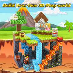 Kidiyee magnetic blocks family play sessions strengthen teamwork and shared creativity.
