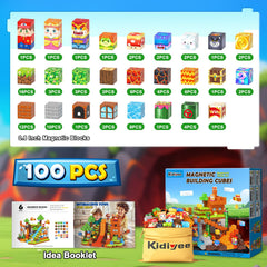 Kidiyee Magnetic Blocks safety materials: non-toxic construction offers peace of mind for parents.