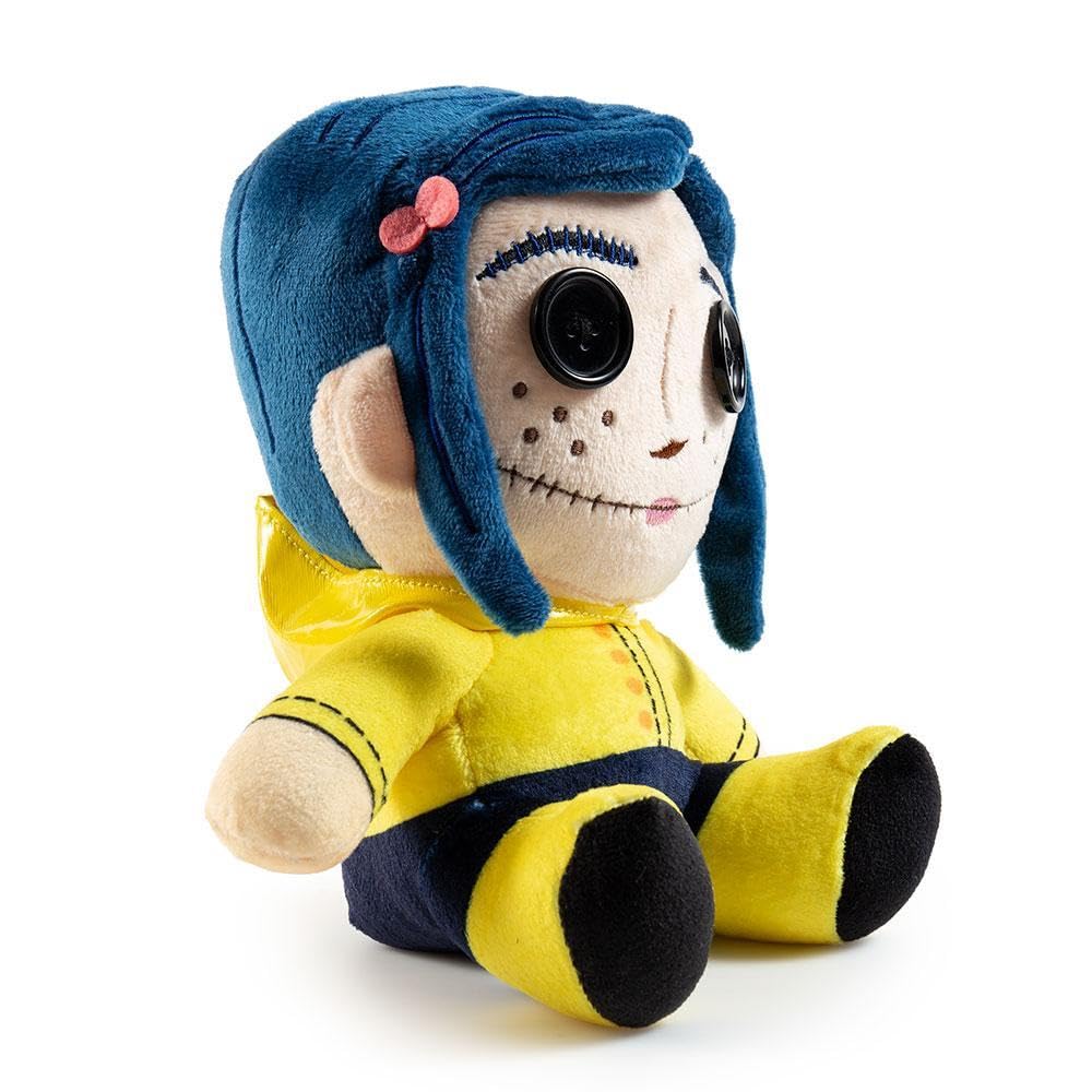 Kidrobot Coraline licensed plush brings authentic nostalgia to fans' shelves.