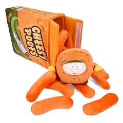 Cheesy Poofs plush set ready for imaginative play and display