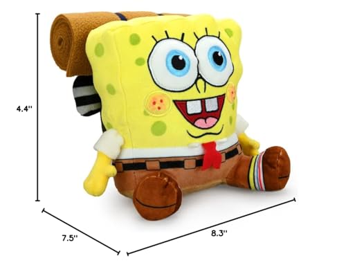 Travel-friendly compact plush for backpacks and bags.