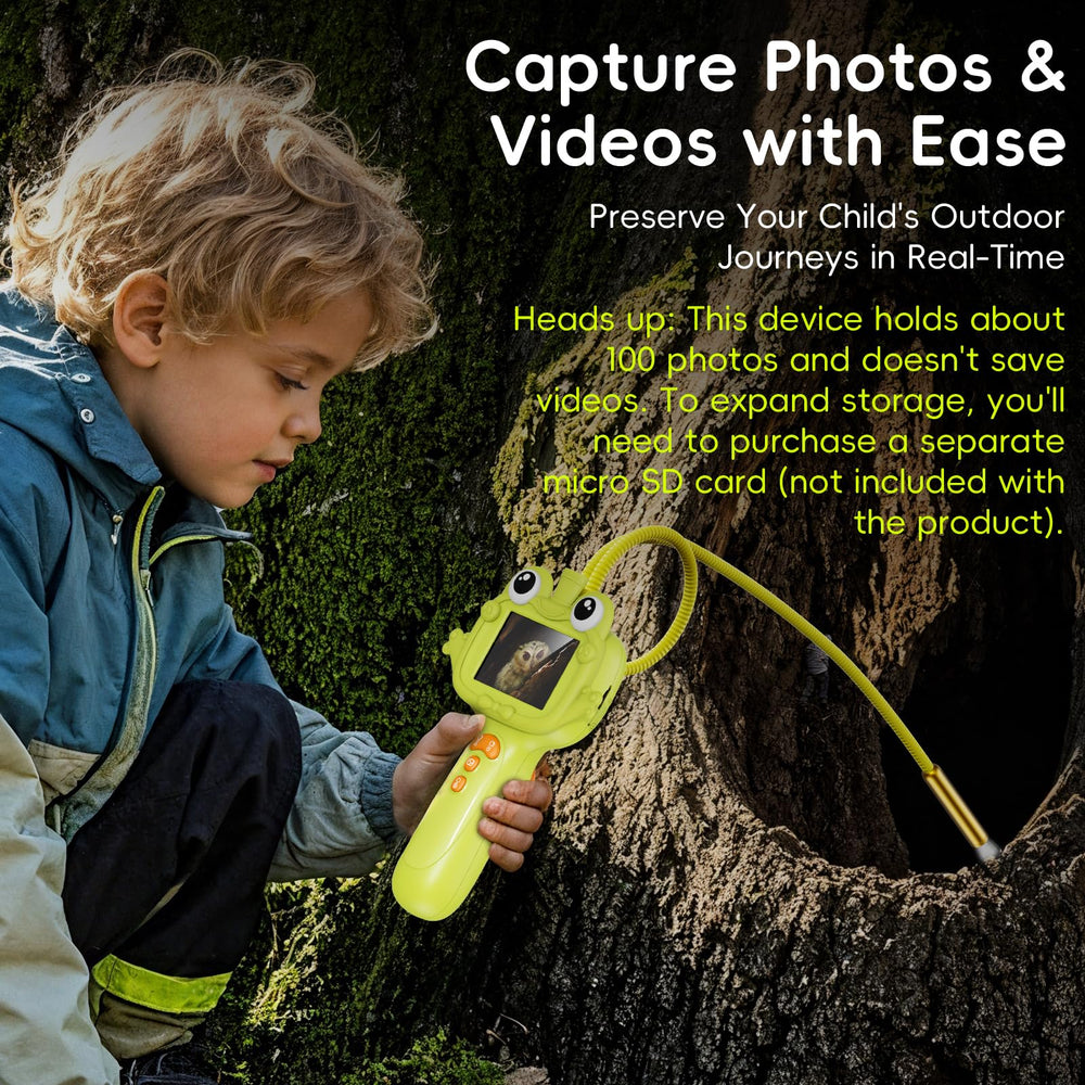 Kids Borescope with 8 LEDs for night-time discoveries