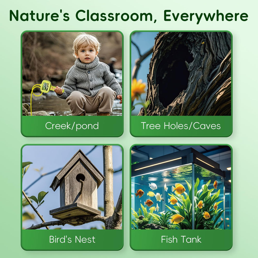 Kids Borescope sparks STEM learning during camping and nature trips