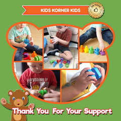 Kids Korner Jumbo Nuts and Bolts portable travel toy for car trips