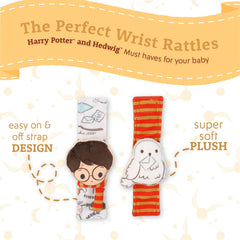 Newborn-friendly Hedwig materials keep the rattle gentle on delicate skin