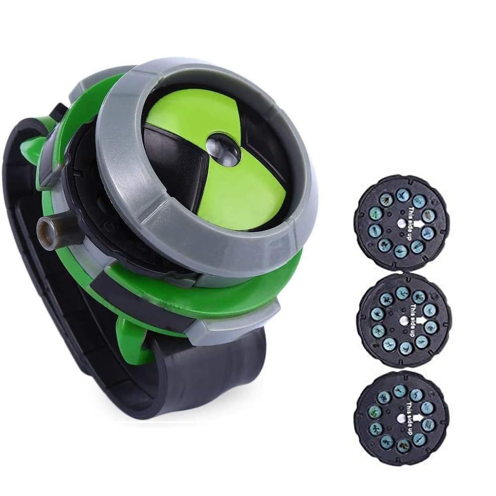 Kids Projector Watch front view with projector and clear hero visuals for play
