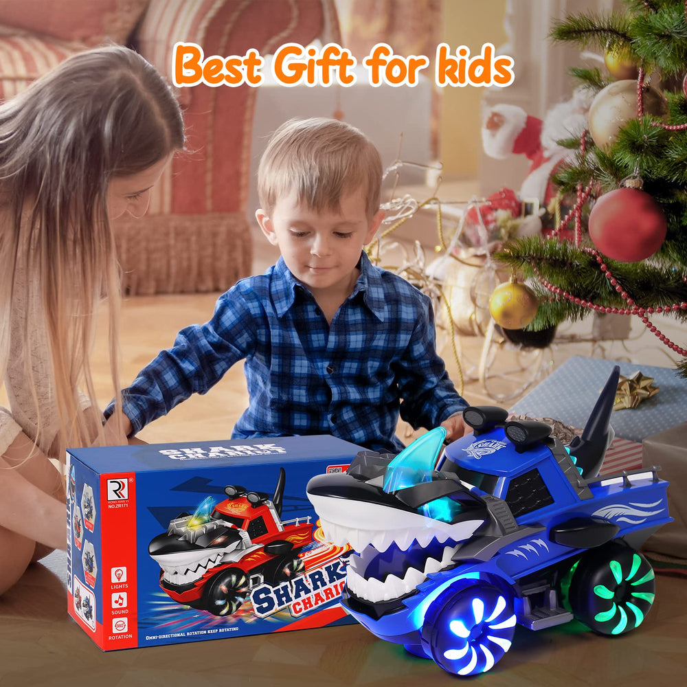 KidsMind Shark Monster Truck gift idea for kids ages 3 and up