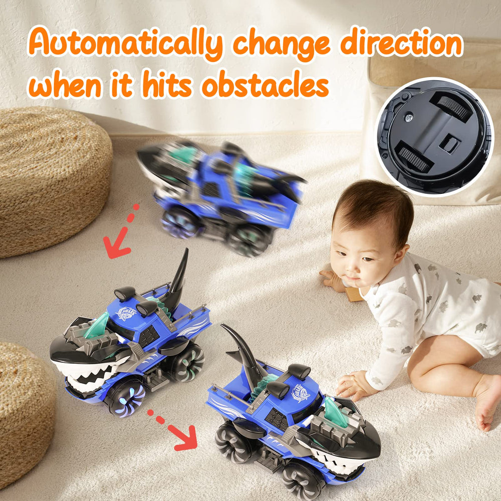 KidsMind Shark Monster Truck mouth chomper action for pretend play