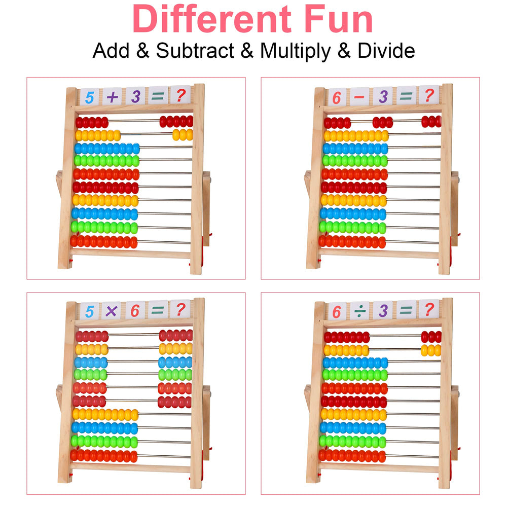 KIDWILL alphabet and number cards aid early literacy and numeracy.