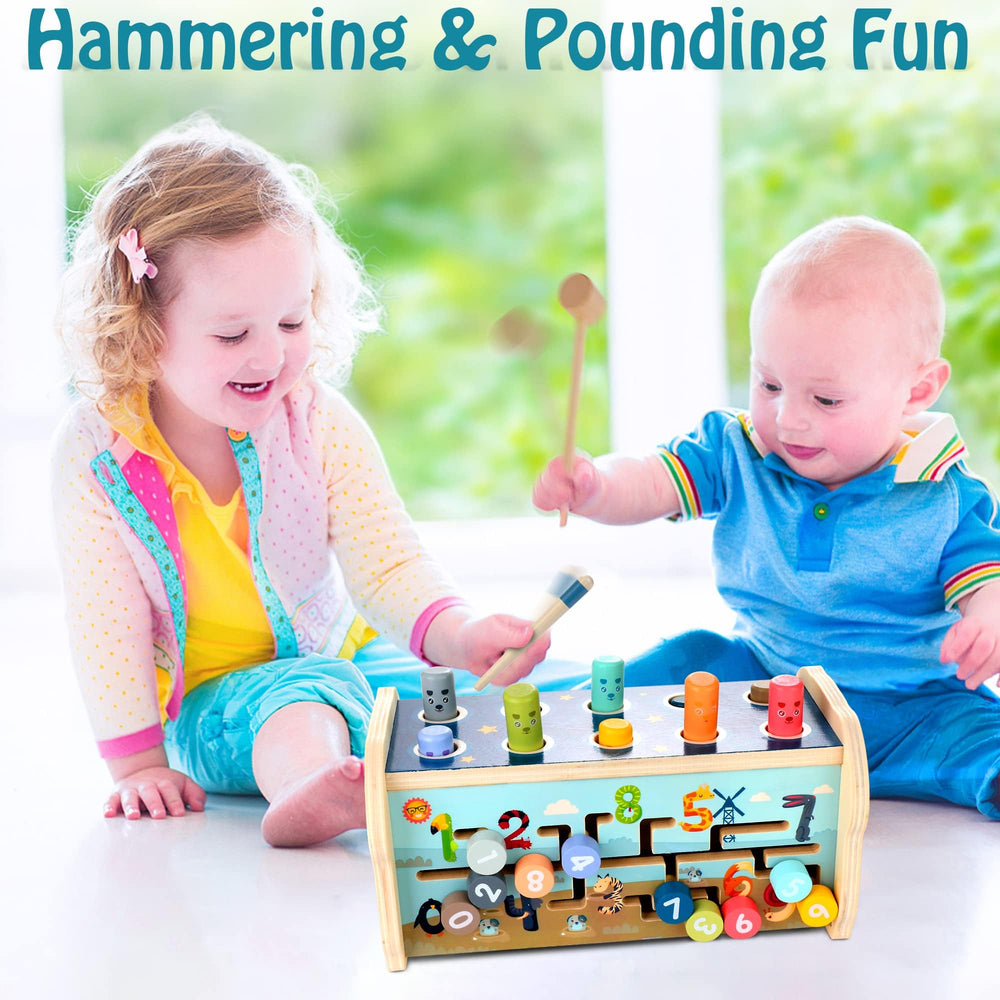 KIDWILL toddler playtime setup highlighting safe wooden design.