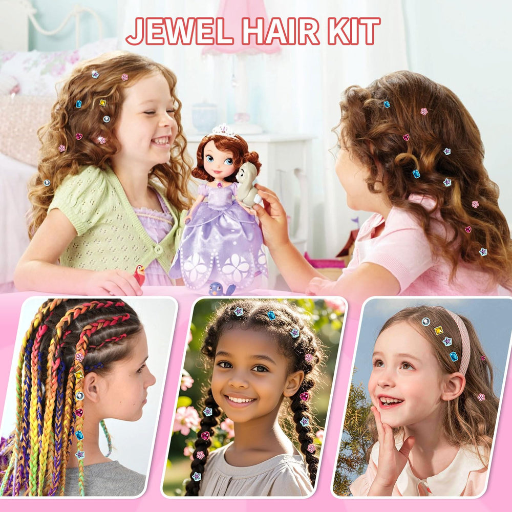 Kidzkube DIY hair accessories starter set sparks imaginative play