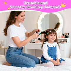 DIY hair accessory kit for customizable, salon-inspired styles.