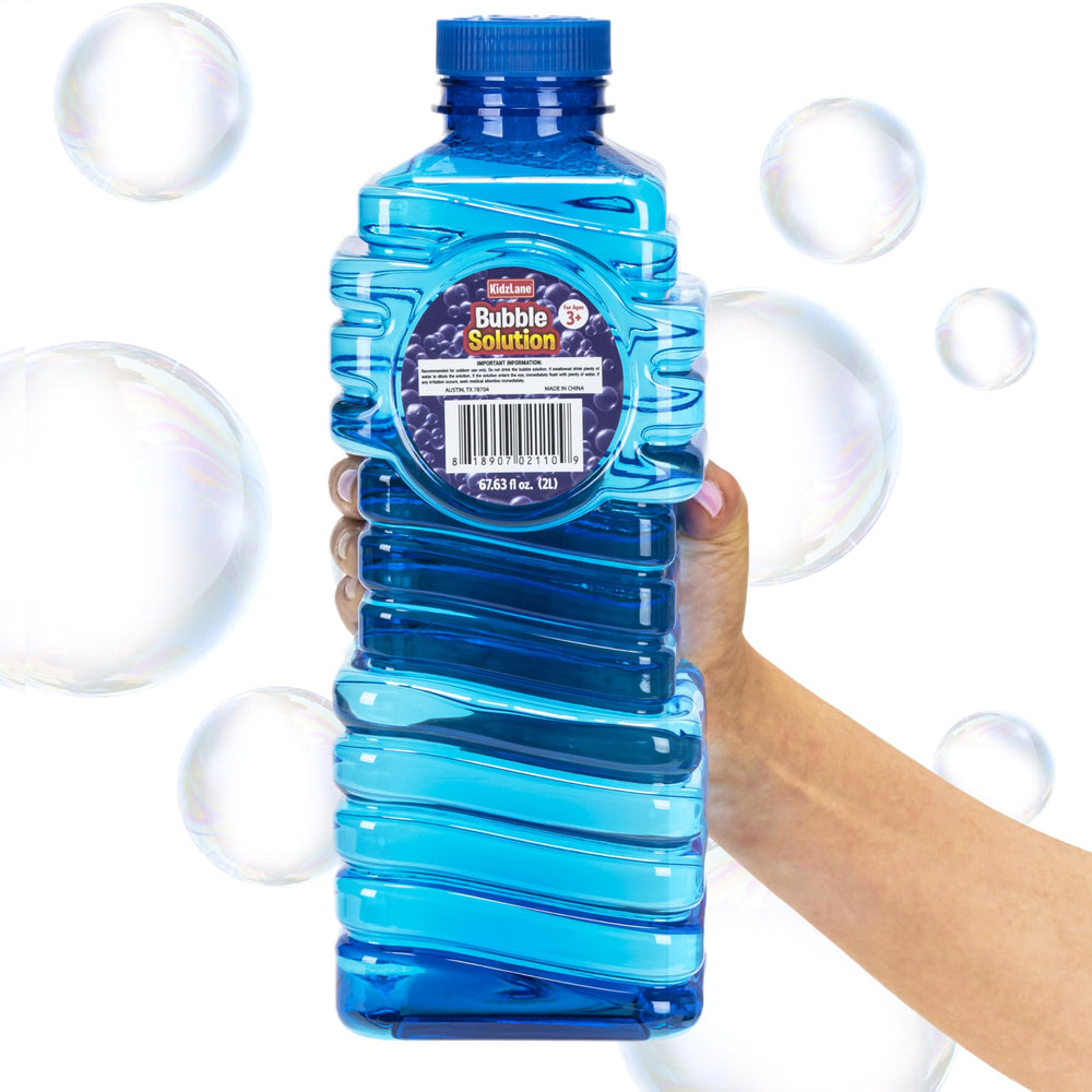 Kidzlane 67oz bubbles refill bottle ready for machines, wands and guns, ideal for Easter play