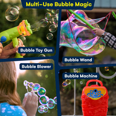 Kidzlane Easter bubble filler boosts backyard fun with large, bright bubbles for celebrations