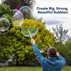 Kidzlane versatile bubble refill works with machines, wands, electric blowers, and bubble guns