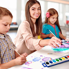 Kiggos art camps watercolor kit for creative on-the-go painting