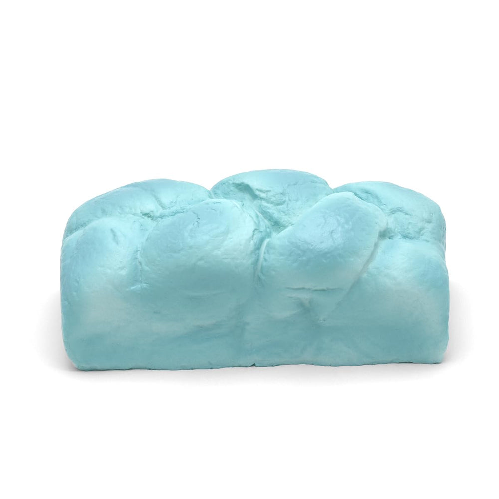 Press and squeeze Kiibru bread squishy for satisfying relief