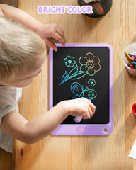 Kikapabi colorful screen doodle board close-up; vibrant display encourages creativity