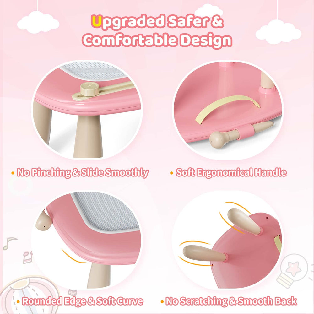 Kikidex magnetic surface eraser knob allows quick corrections and repeated art