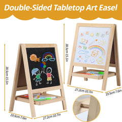 Kileubuto dry-erase board easel enables quick sketches and reuse.