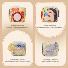 KILGICO Tissue Box Toy seasonal design featuring summer hedgehog
