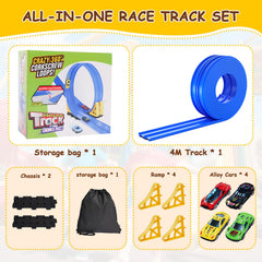 Kimdog DIY creativity with a multi-level race course